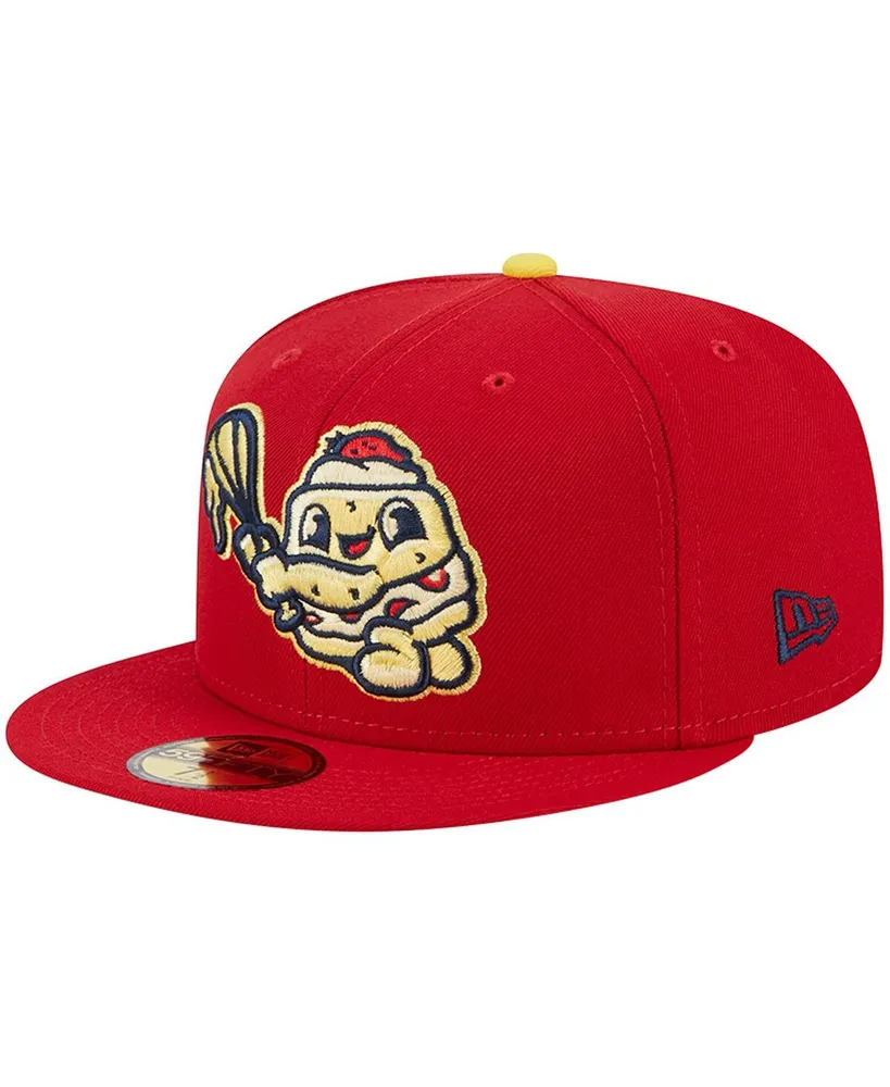 Men's New Era Red Binghamton Rumble Ponies Theme Nights Southern Tier Shortcakes 59FIFTY Fitted Hat