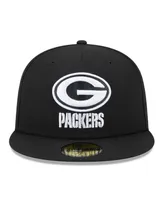 Men's New Era Green Bay Packers Main Patch 59FIFTY Fitted Hat