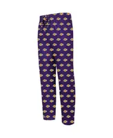 Men's Concepts Sport Purple Los Angeles Lakers Allover Logo Print Gauge Sleep Pants