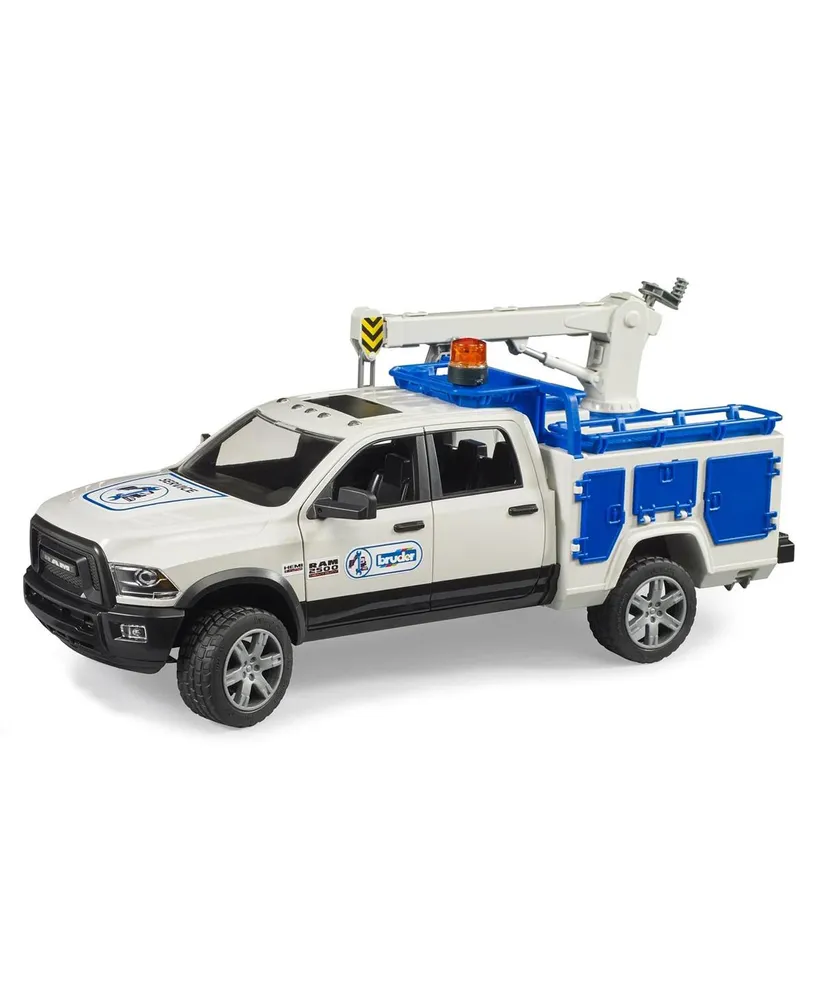 Bruder 1/16 Ram Service Truck with Rotating Beacon Light