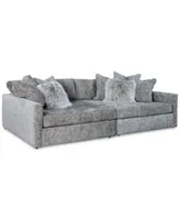 Pherie Fabric Sectional Collection Created For Macys