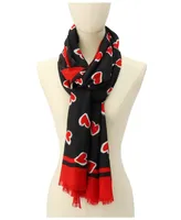 kate spade new york Women's Brushstroke Hearts Oblong Scarf - 1