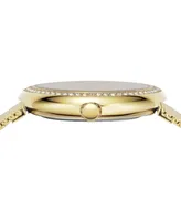 Versus Versace Women's Lea Two Hand Gold-Tone Stainless Steel Watch 35mm