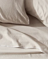 Dkny Pure Washed Linen Cotton 4-Pc. Sheet Set, California King