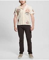 Guess Men's Cotton Knit Art Shirt