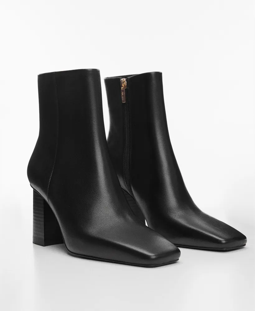 macys womens leather boots