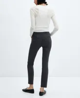 Mango Women's Crop Skinny Pants