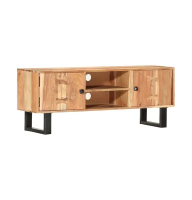 Tv Stand 46.5"x11.8"x17.7" Solid Wood Acacia