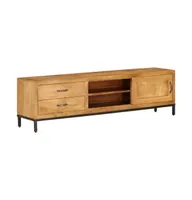 Tv Stand Solid Wood Mango 55.1"x11.8"x15.7"