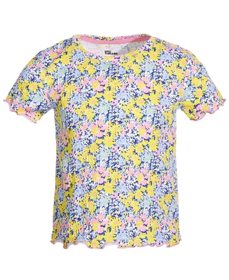 Epic Threads Little Girls Field Flowers Printed T-Shirt, Created for Macy's