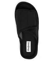 Dearfoams Women's Mickey Terry Adjustable Slides