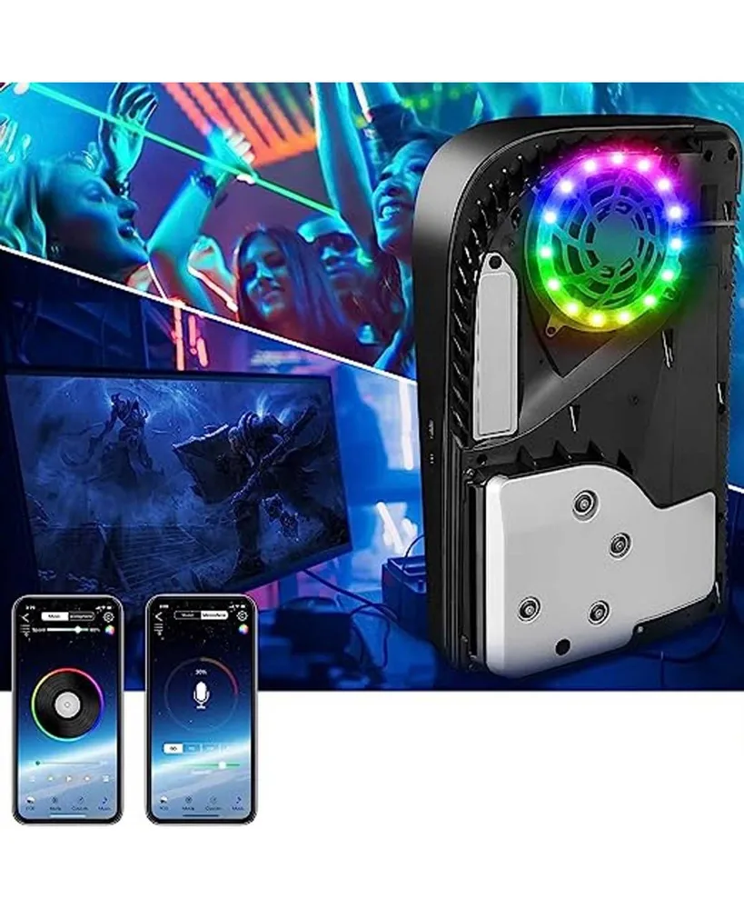 Rgb Led Light Strip Kit for PS5 Console With Bolt Axtion Bundle