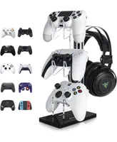 Universal 3 Tier Controller Holder and Headset Stand With Bolt Axtion Bundle
