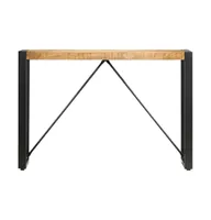 Console Table 43.3"x13.8"x29.9" Solid Mango Wood
