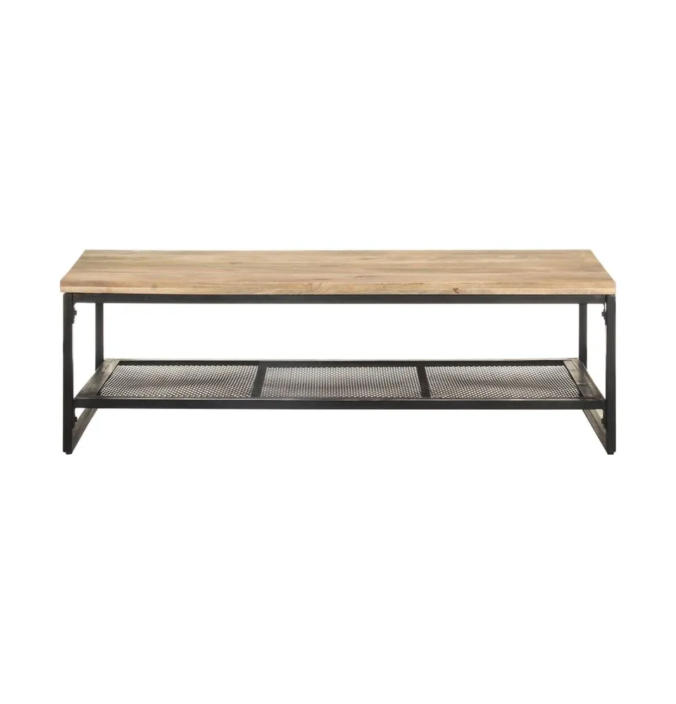 Coffee Table 43.3"x23.6"x13.8" Solid Mango Wood