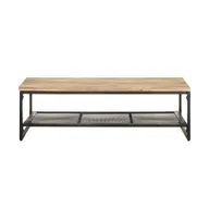 Coffee Table 43.3"x23.6"x13.8" Solid Mango Wood