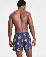 Lacoste Men's All-Over Logo Graphics Swim Shorts