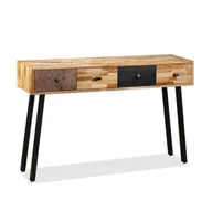 Console Table Solid Reclaimed Teak 47.2"x11.8"x29.9"