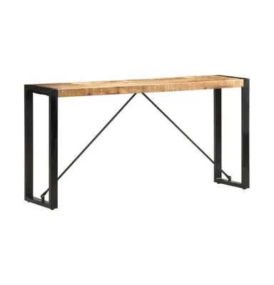Console Table 59.1"x13.8"x29.9" Solid Mango Wood