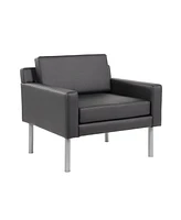 Boss Office Products 31" Vinyl Modern Transitional Lounge Chair