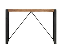 Console Table 43.3"x13.8"x29.9" Solid Sheesham Wood