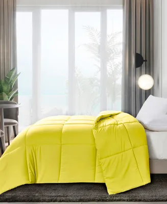 Royal Luxe Color Hypoallergenic Down Alternative Light Warmth Microfiber Comforter, Twin, Exclusively at Macy's