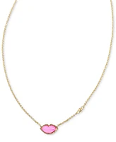 Kendra Scott Gemstone Lips 18" Adjustable Reversible Pendant Necklace