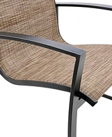 Wythburn Mix and Match Sleek Sling Outdoor Dining Chair