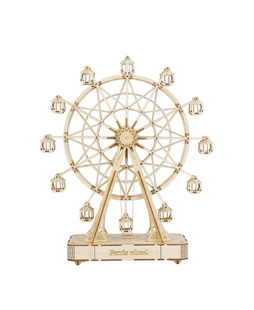 Diy 3D Music Box Puzzle - Ferris Wheel - 232 pcs