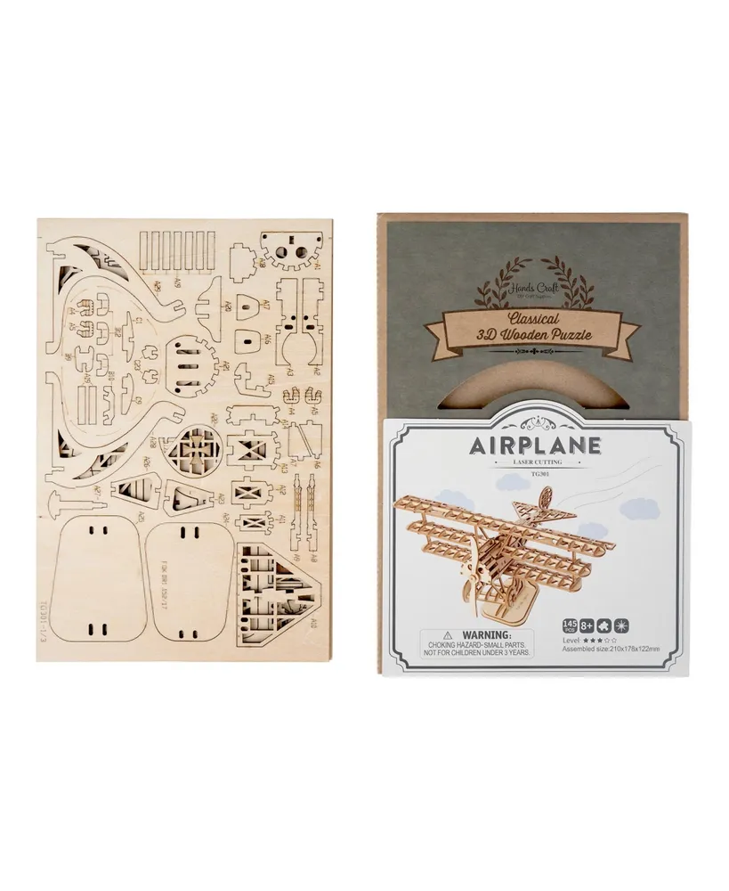 Diy 3D Puzzle - Airplane - 145pcs