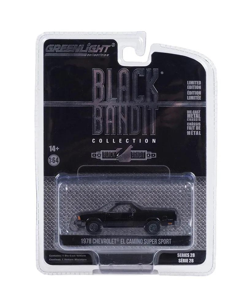 1/64 Chevrolet El Camino Super Sport, Black Bandit Series