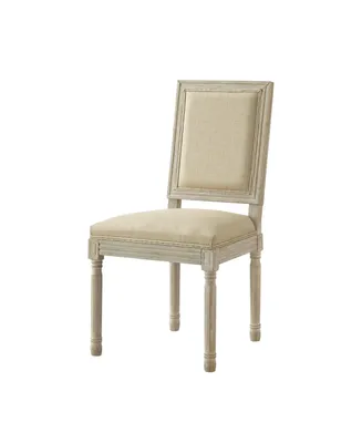 Rustic Manor Talan Linen Dining Chair (Set of 2)