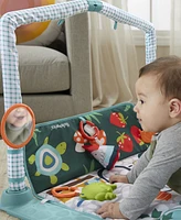 Fisher Price 3-in-1 Baby Gym with Tummy Time Playmat, Tunnel and Toys, Crawl Play Activity Gym