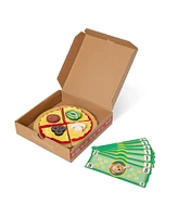 Melissa & Doug Top & Bake Wooden Pizza Counter Play Set-41 Pcs