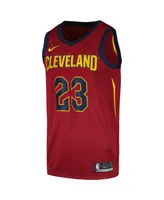 Men's Nike LeBron James Wine Cleveland Cavaliers Swingman Player Jersey - Icon Edition