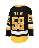 Big Boys Kris Letang Black Pittsburgh Penguins Premier Player Jersey