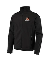 Men's Dunbrooke Black Cincinnati Bengals Sonoma Softshell Full-Zip Jacket