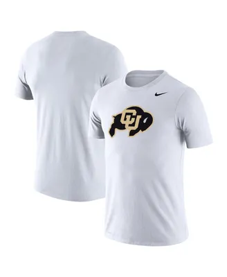 Men's Nike White Colorado Buffaloes School Logo Legend Performance T-shirt