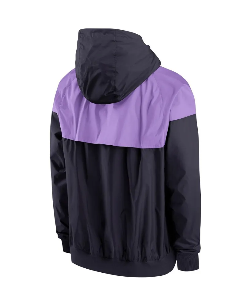 Men's Nike Purple Liverpool Windrunner Hoodie Full-Zip Jacket