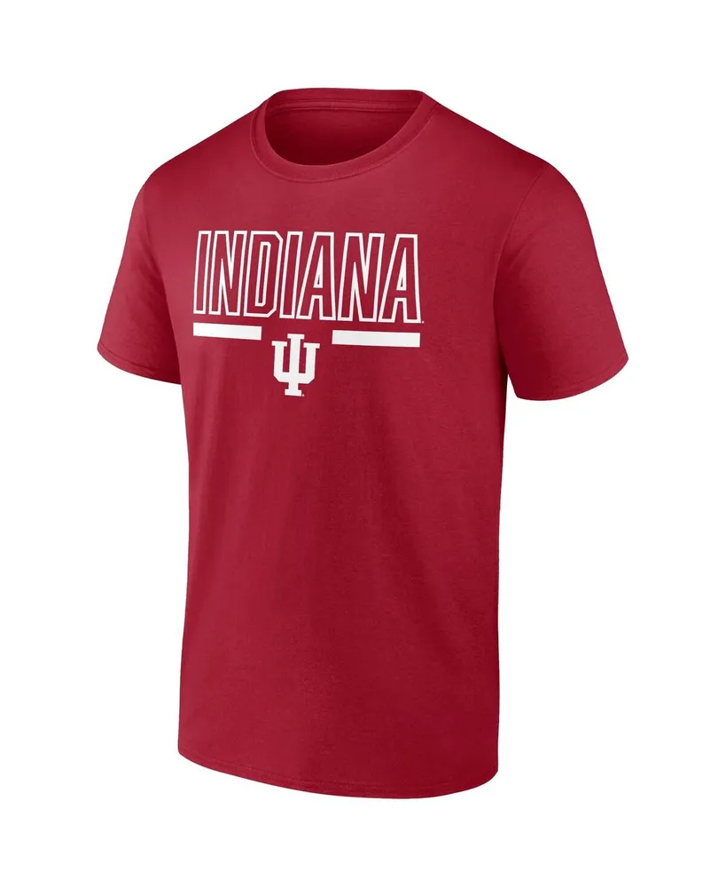 Men's Profile Crimson Indiana Hoosiers Big and Tall Team T-shirt