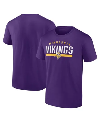 Men's Fanatics Purple Minnesota Vikings Big and Tall Arc and Pill T-shirt