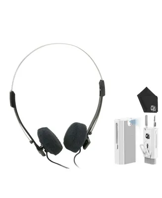 Mini Stereo Lightweight Headphones with 4 ft. Cord