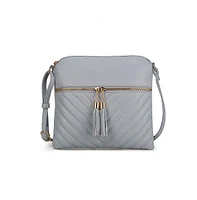 Mkf Collection Winnie Quilted material Crossbody by Mia K