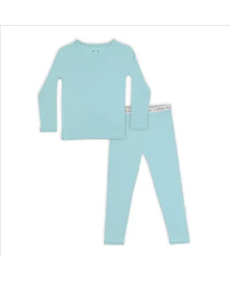 Bellabu Bear Unisex Kids Adventure Blue Set of 2 Piece Pajamas