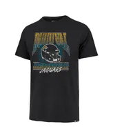 Men's '47 Brand Black Distressed Jacksonville Jaguars Regional Franklin T-shirt