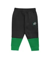 Toddler Boys and Girls Kelly Green, Black Dallas Stars Big Skate Fleece Pullover Hoodie and Sweatpants Set