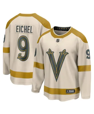 Men's Fanatics Jack Eichel Cream Vegas Golden Knights 2024 Nhl Winter Classic Breakaway Player Jersey