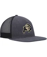 Men's Ahead Black Colorado Buffaloes Coastal Bay Trucker Adjustable Hat