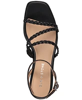 Sun + Stone Women's Alyssaa Strappy Platform Wedge Sandals