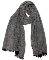 Style & Co Women's Textured Linen-Look Scarf, Created for Macy's